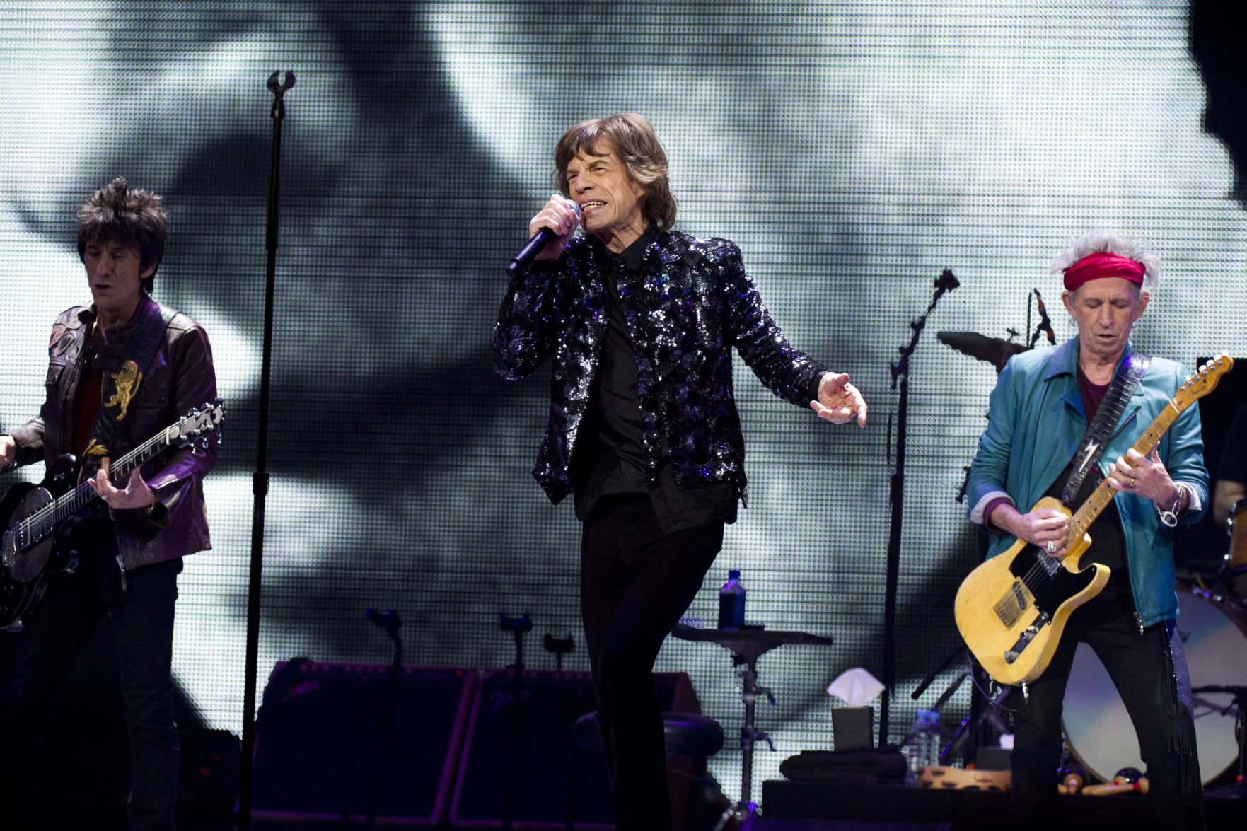 Ronnie Wood, Mick Jagger, Keith Richards